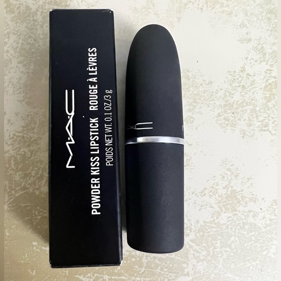 Mac Powder Kiss lipstick. Shade - A Little Tamed - Picture 3 of 5
